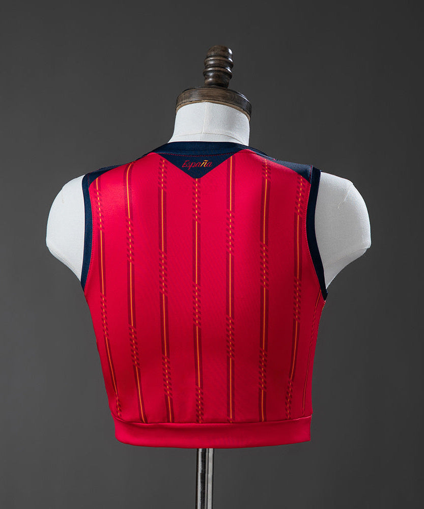 Spain WC 26 Home Women Crop Jersey