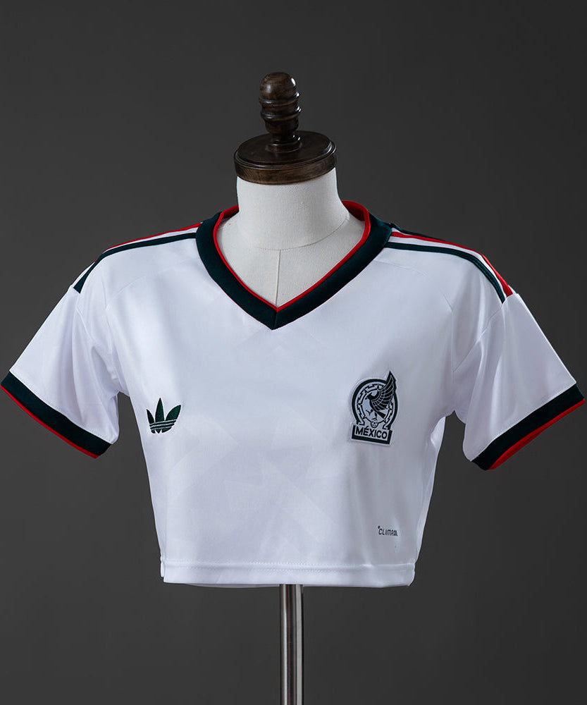 Mexico WC 26 Away Women's Crop Jersey
