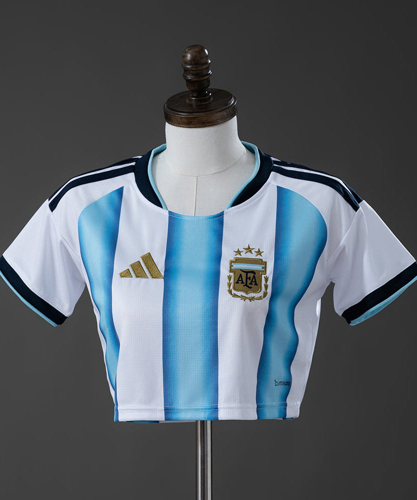 Argentina WC 26 Home Women's Crop Jersey