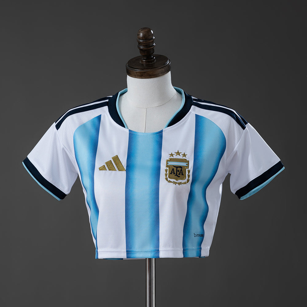 Argentina WC 26 Home Women's Crop Jersey