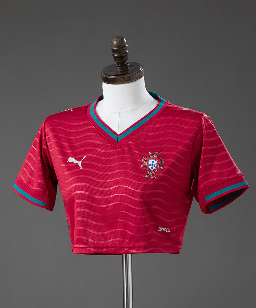 Portugal WC 26 Away Women's Crop Jersey