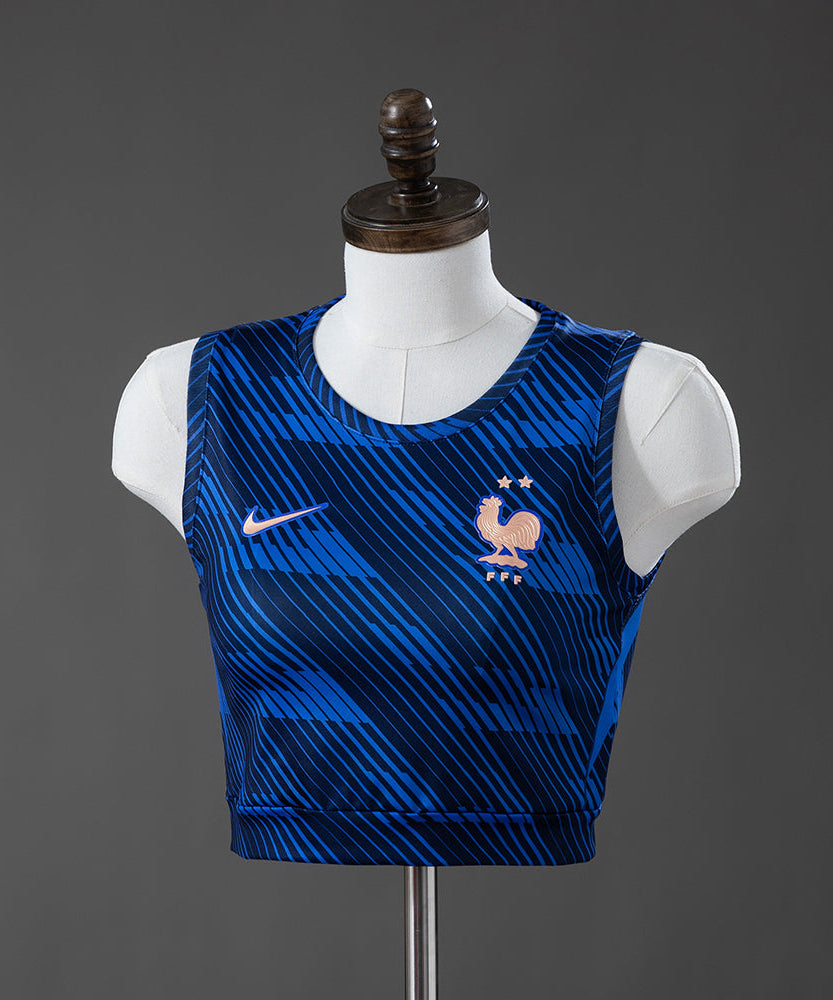 France WC 26 Home Women's Crop Jersey