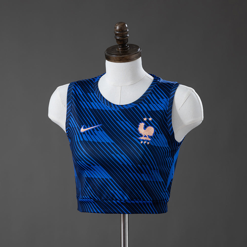France WC 26 Home Women's Crop Jersey