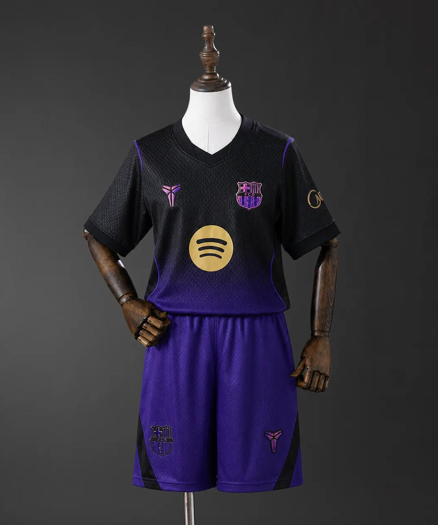 2026/2027 Barcelona Kobe Mamba Away Football Shirt 1:1 Thai Quality Kids Size