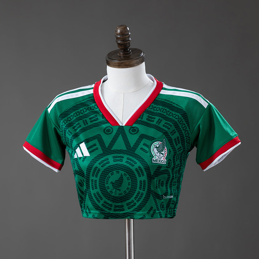 Mexico WC 26 Home Women's Crop Jersey