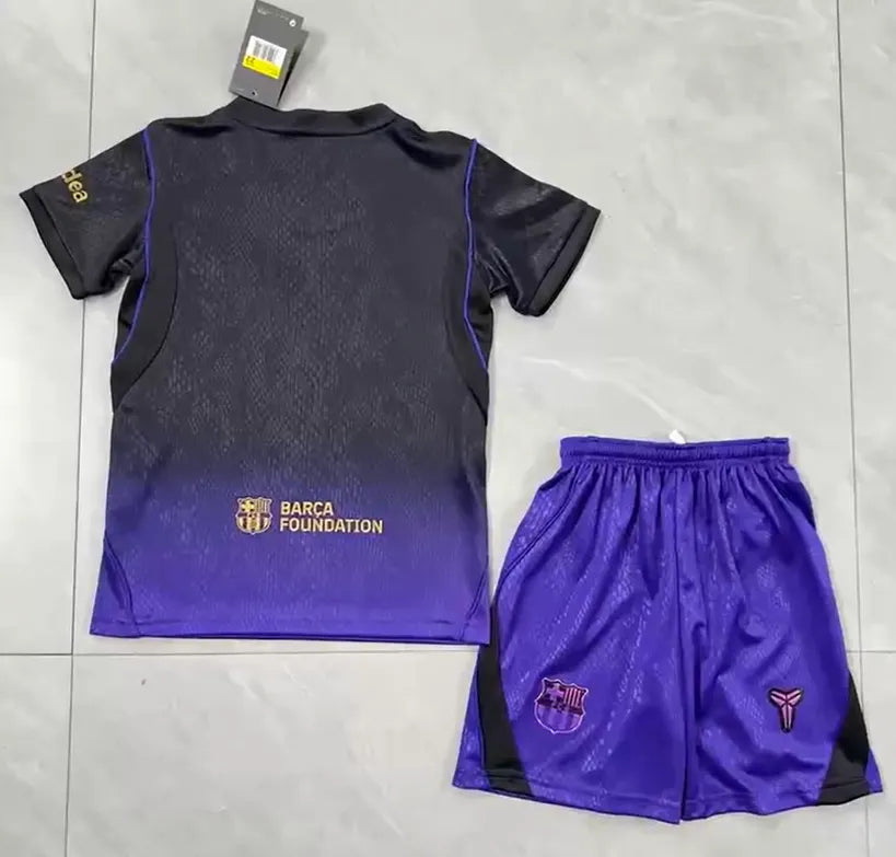 2026/2027 Barcelona Kobe Mamba Away Football Shirt 1:1 Thai Quality Kids Size