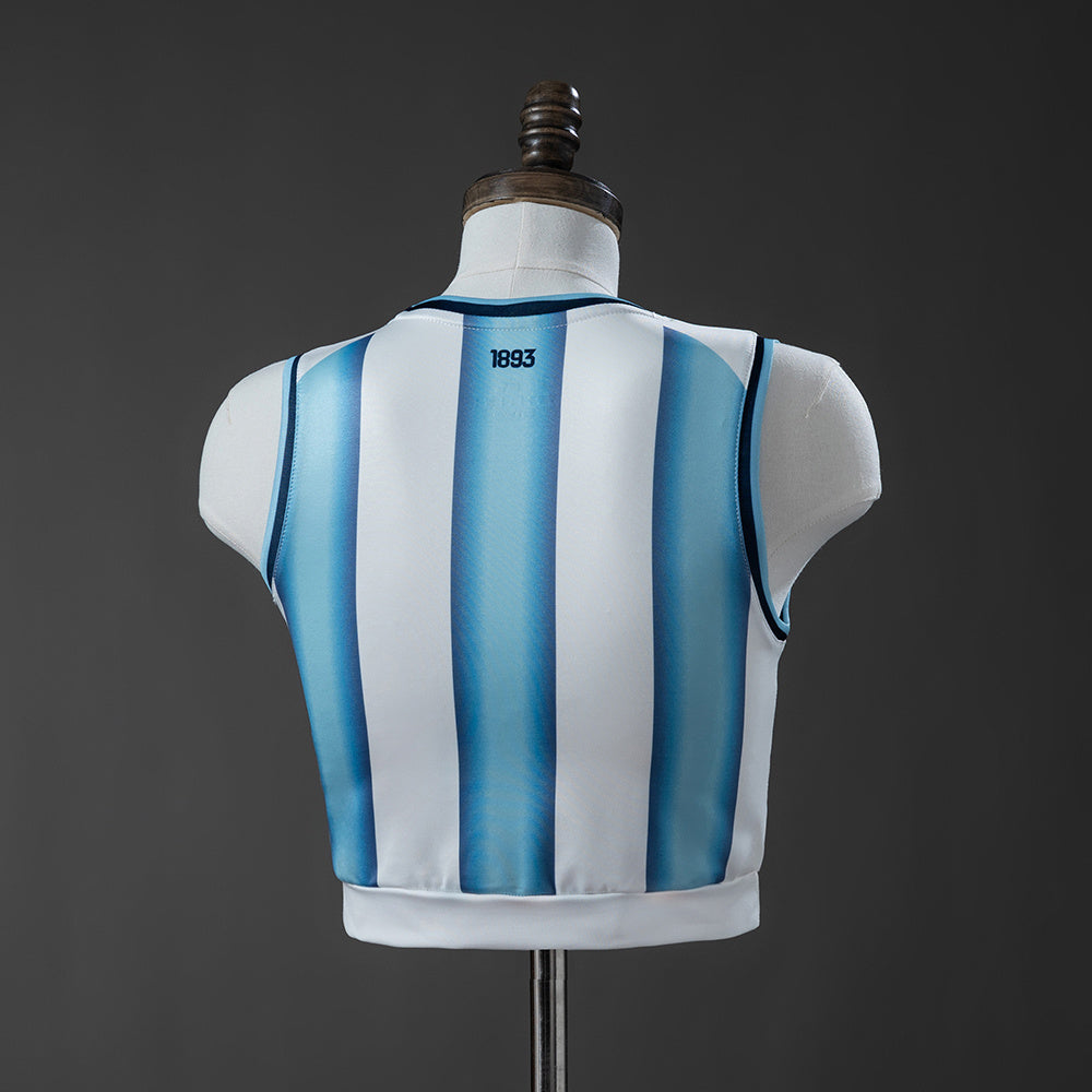 Argentina WC 26 Home Women's Sleeveless Crop Jersey
