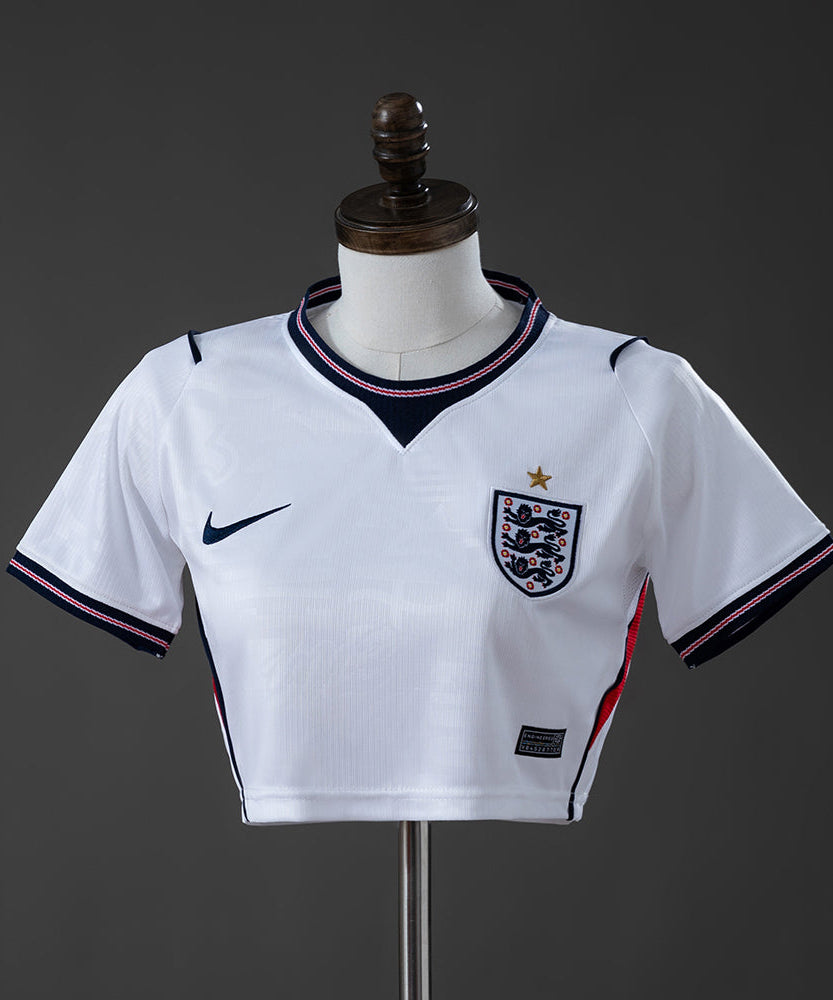 England WC 26 Home Women's Crop Jersey