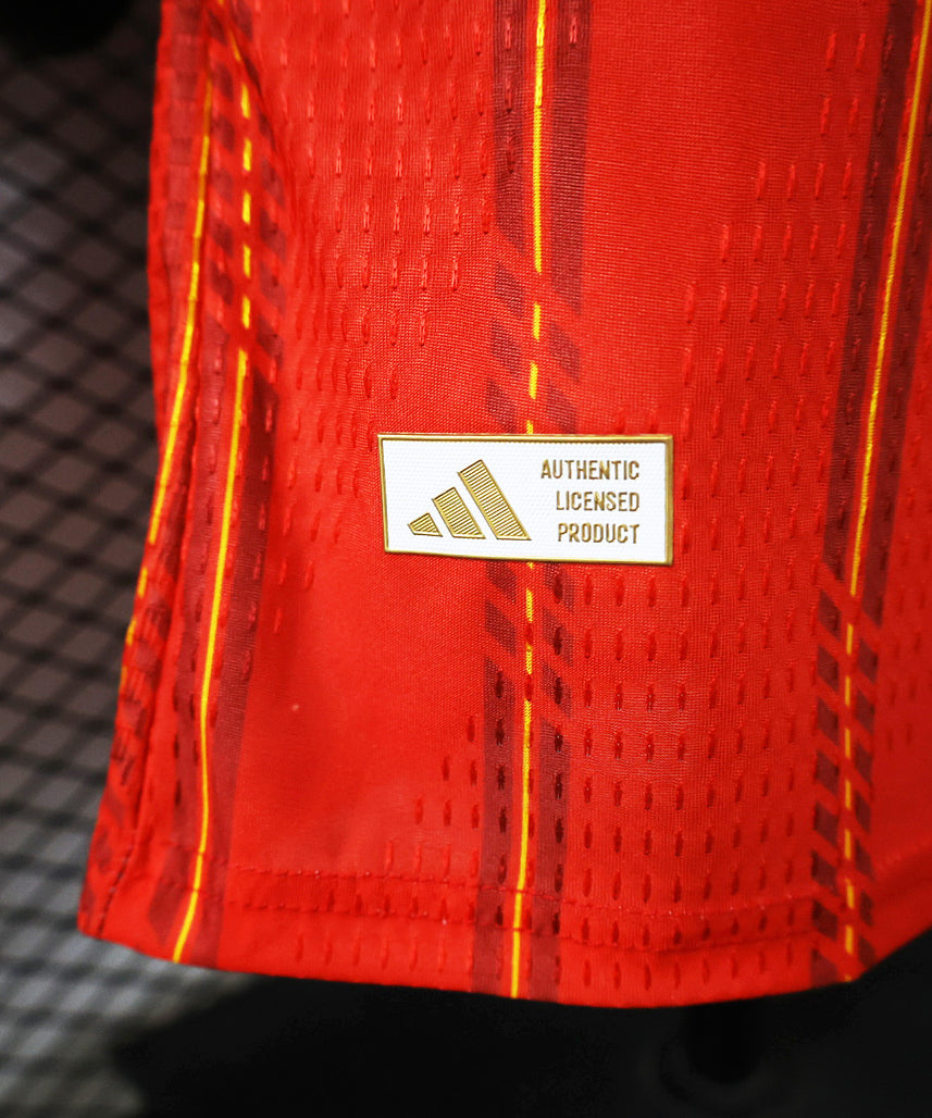 2026 Player Version 2 Stars Spain National Team Home Football Shirt 1:1 Thai Quality