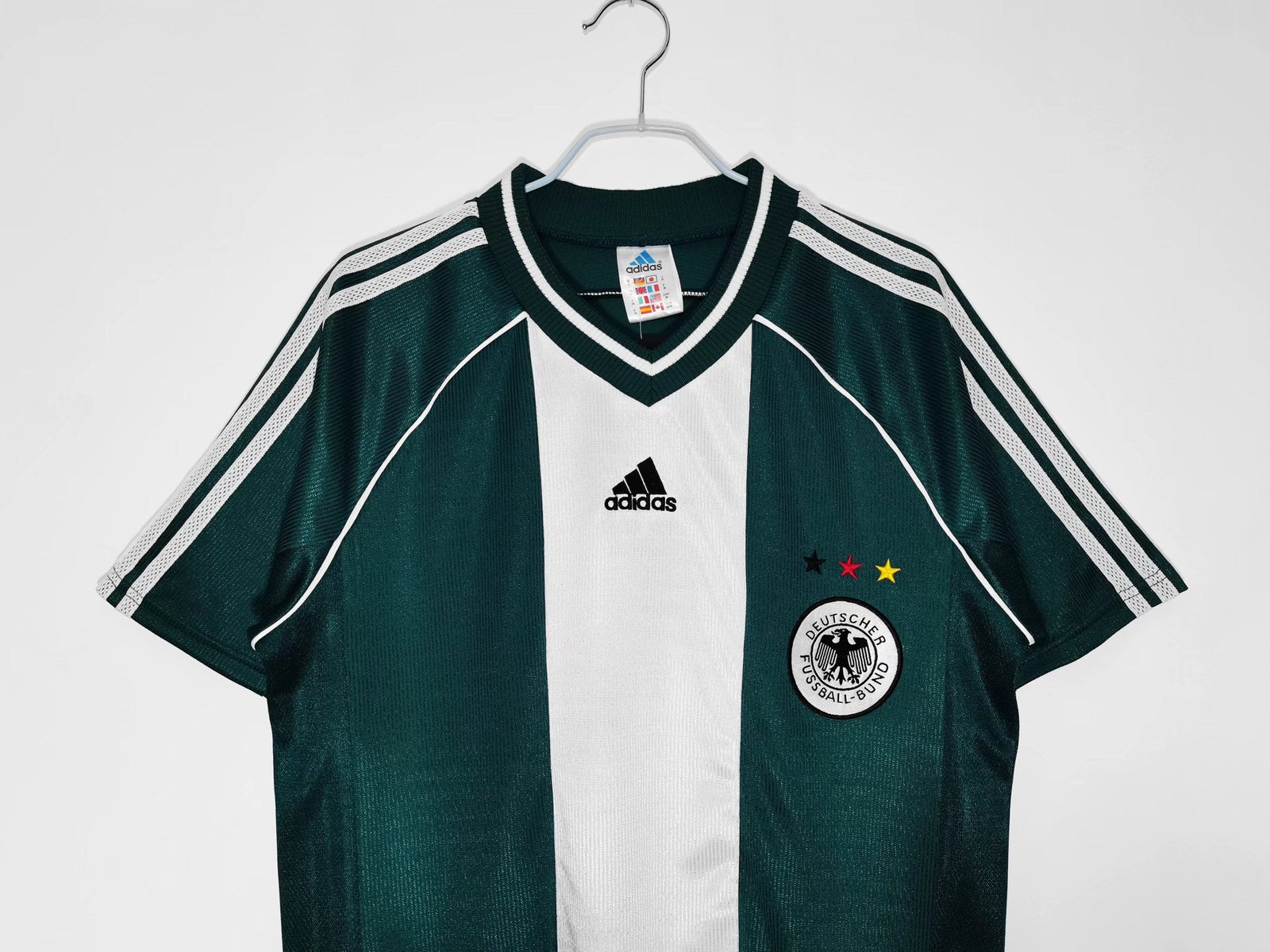 Deutschland 1998-1999 Auswärts Retro-Trikot