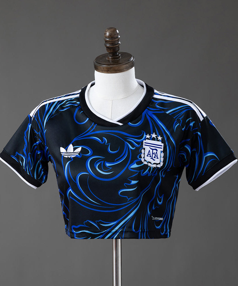 Argentina WC 26 Away Women's Crop Jersey