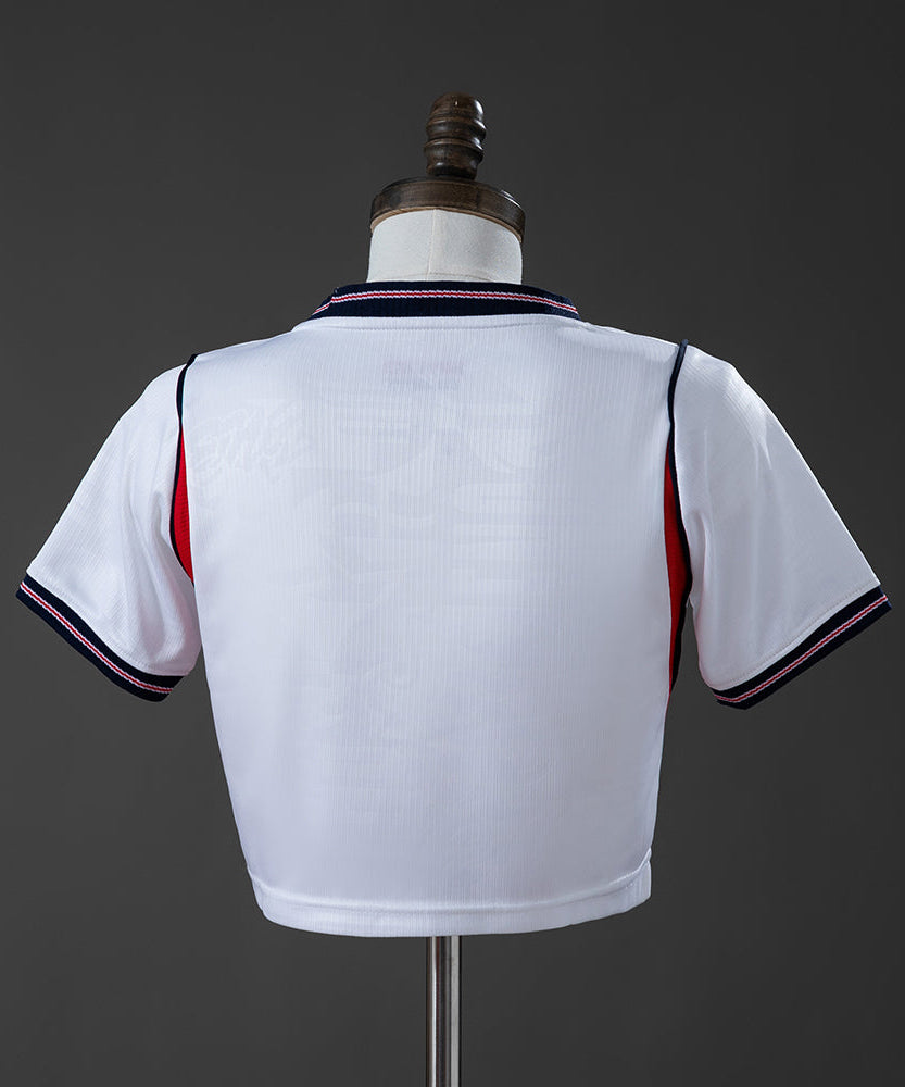 England WC 26 Home Women's Crop Jersey
