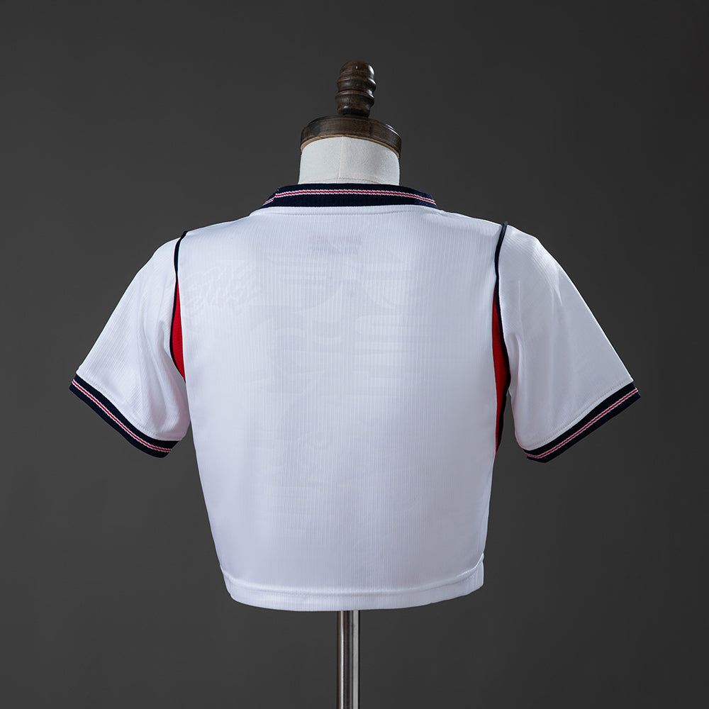 England WC 26 Home Women's Crop Jersey