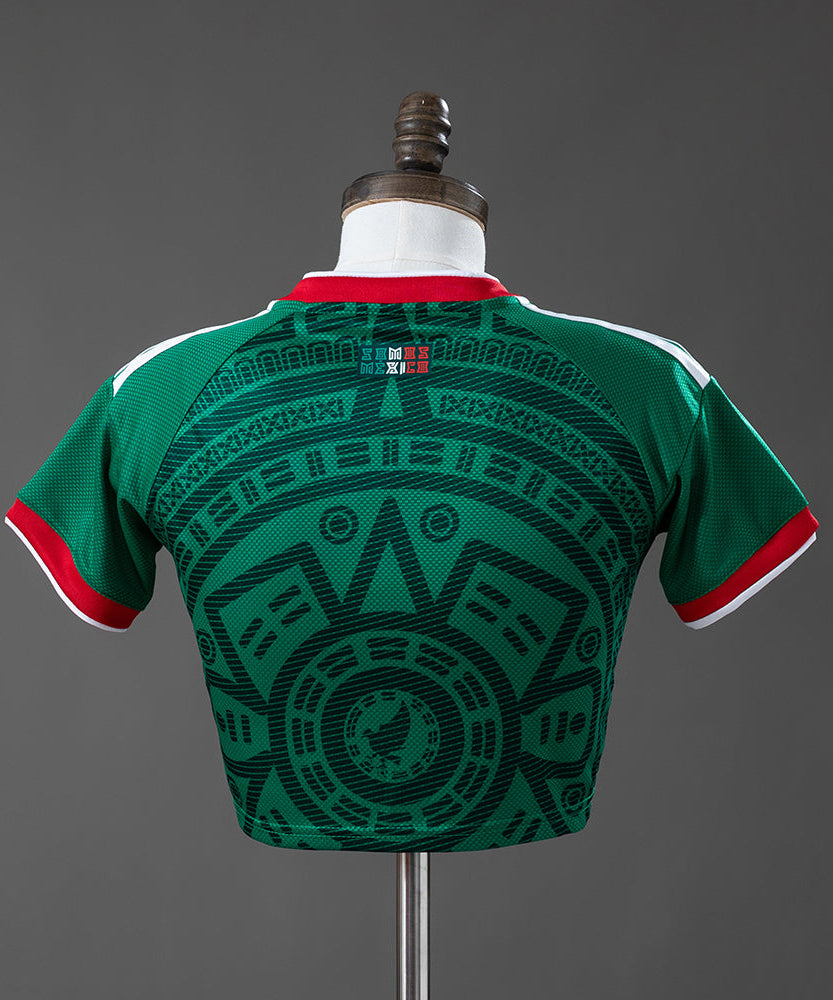 Mexico WC 26 Home Women's Crop Jersey