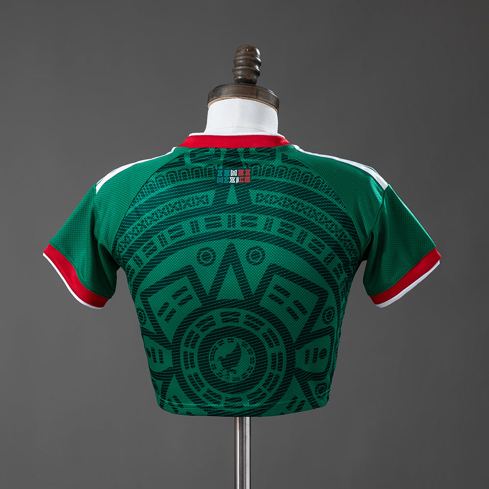 Mexico WC 26 Home Women's Crop Jersey