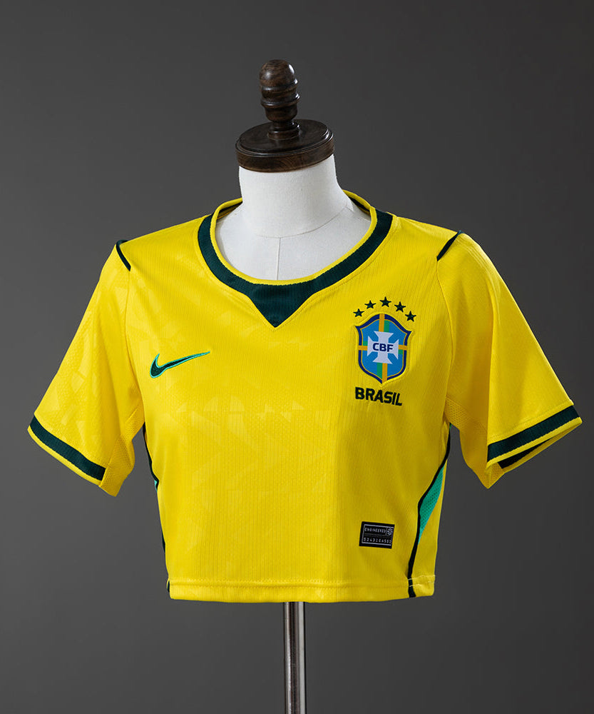 Brazil WC 26 Home Women's Crop Jersey