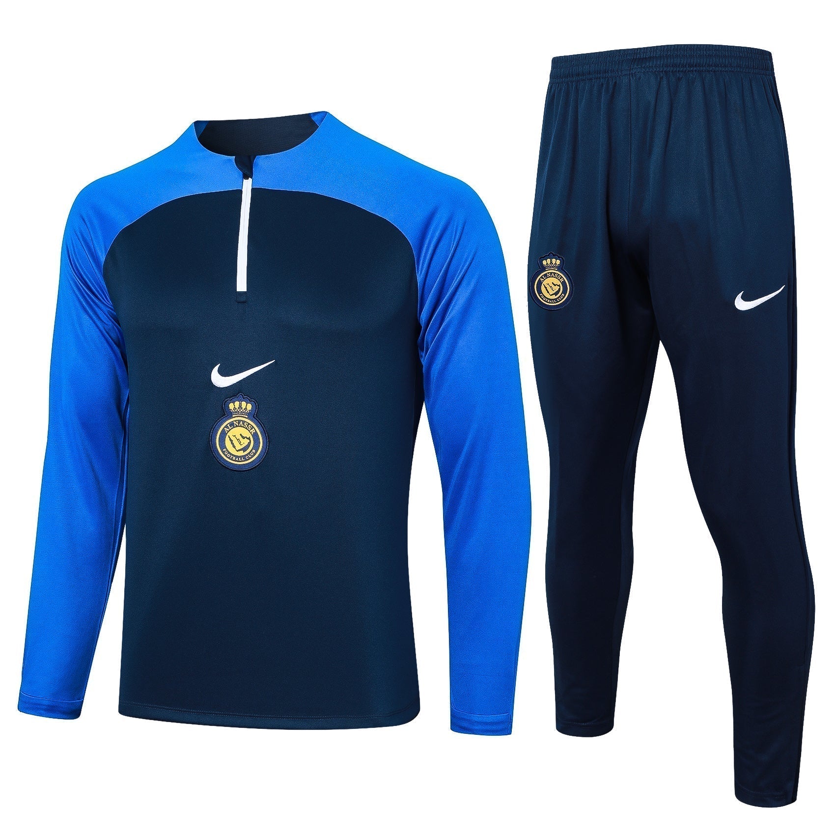 Al Nassr Dunkelblauer Trainingsanzug II