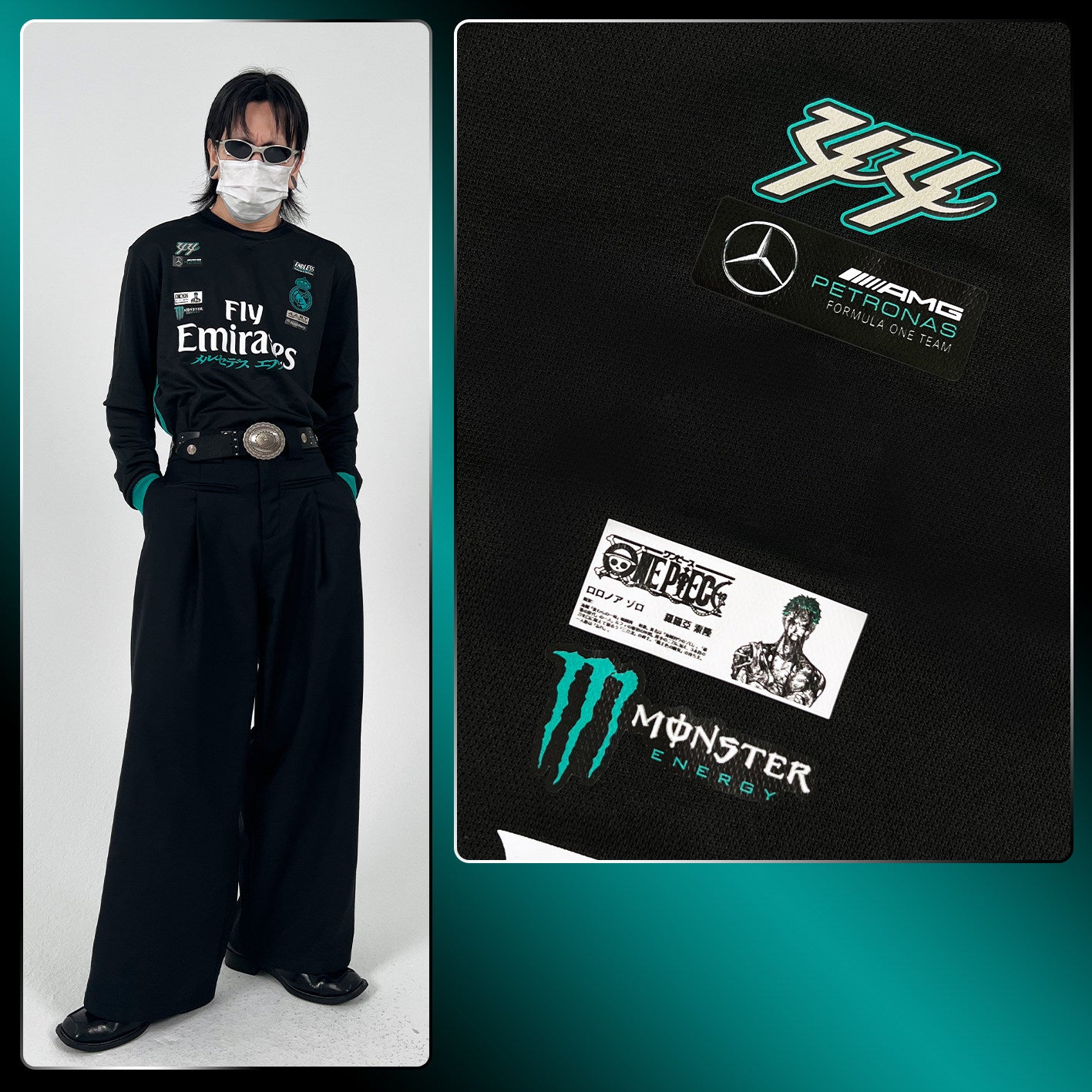 Real Madrid X Mercedes AMG F1 Hamilton No. 44 1718