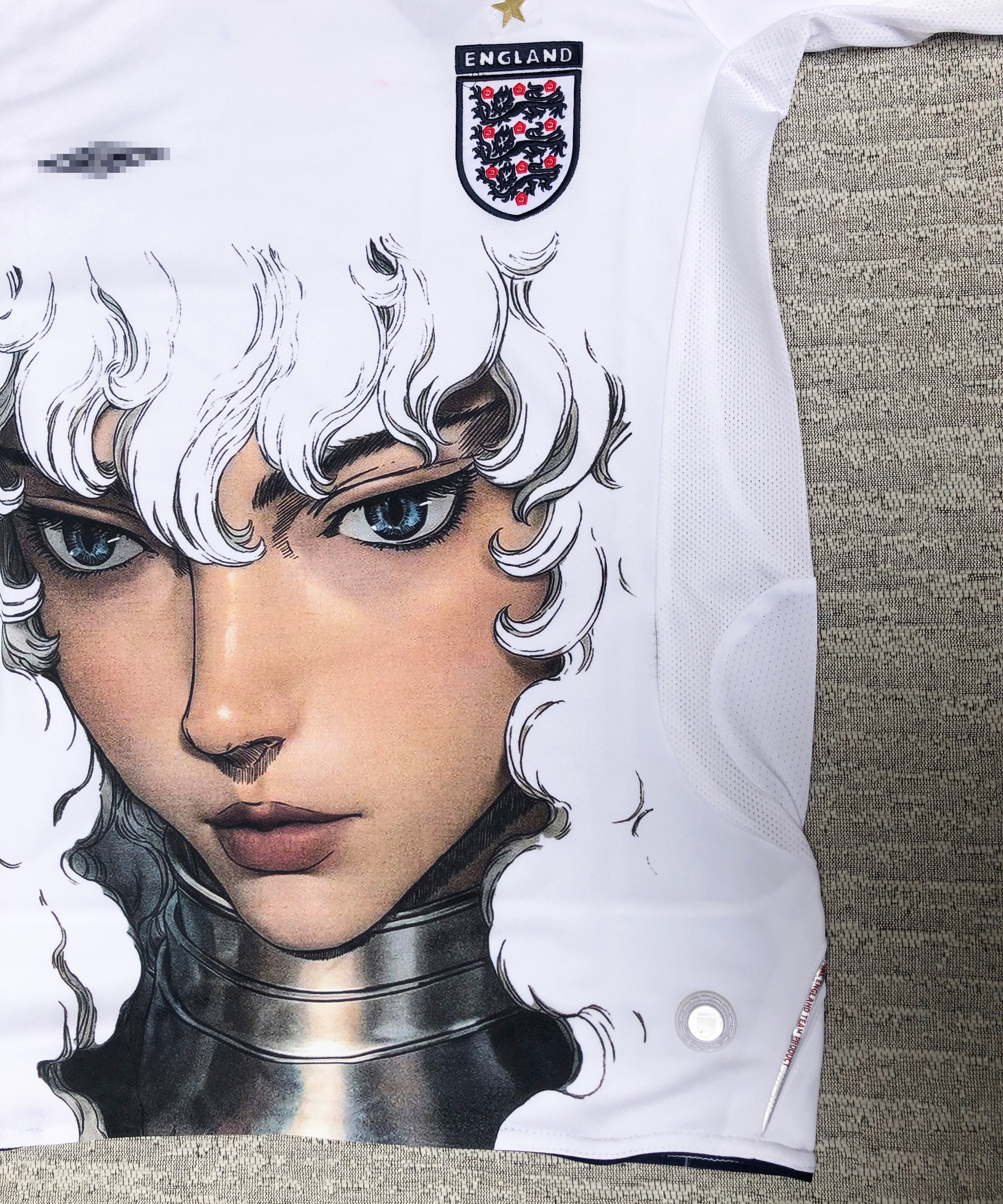 England 06 Home Vintage Jersey X Griffith Sword Wind Legend (Short Sleeve)