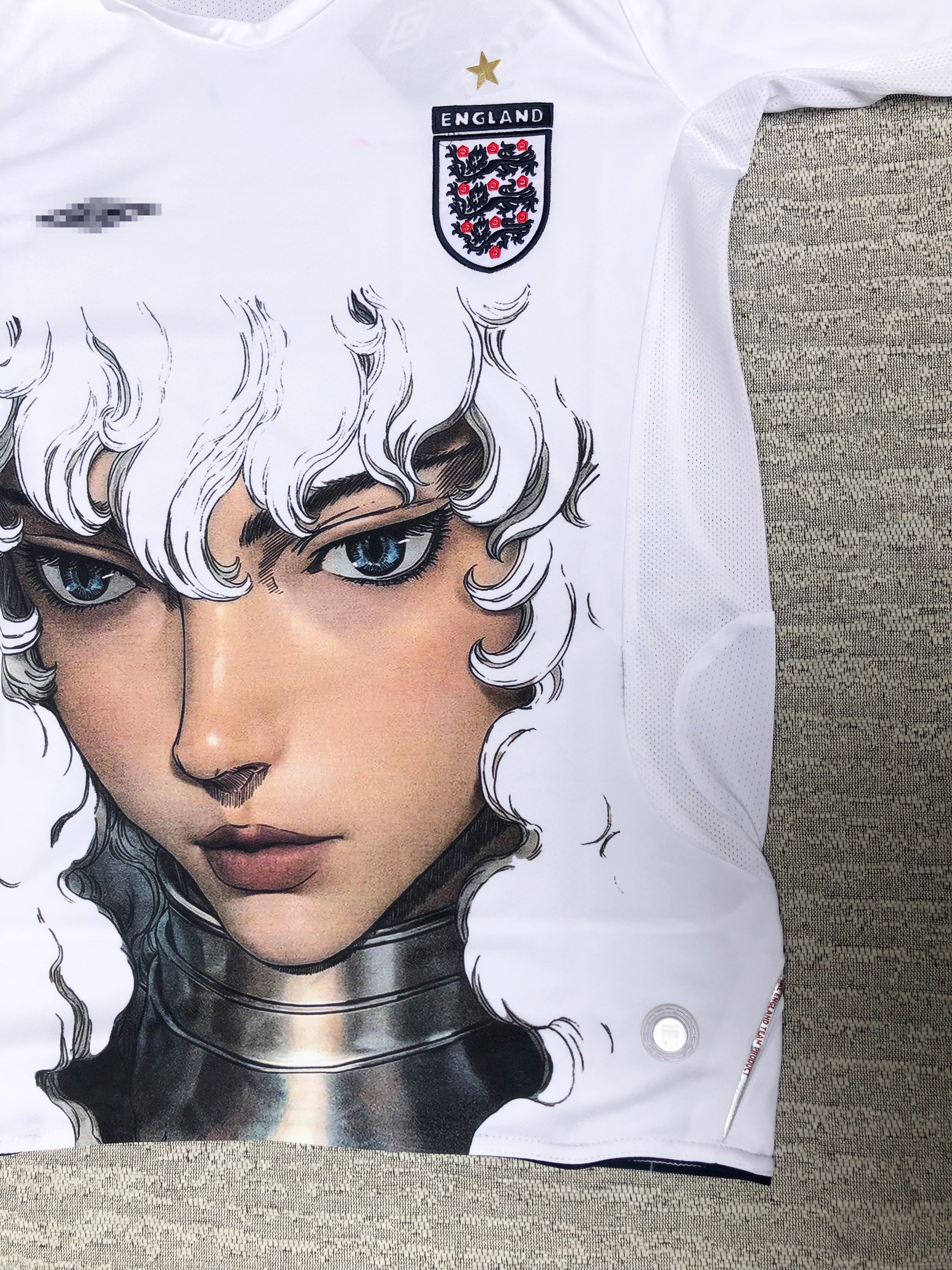 England 06 Home Vintage Jersey X Griffith Sword Wind Legend (Short Sleeve)