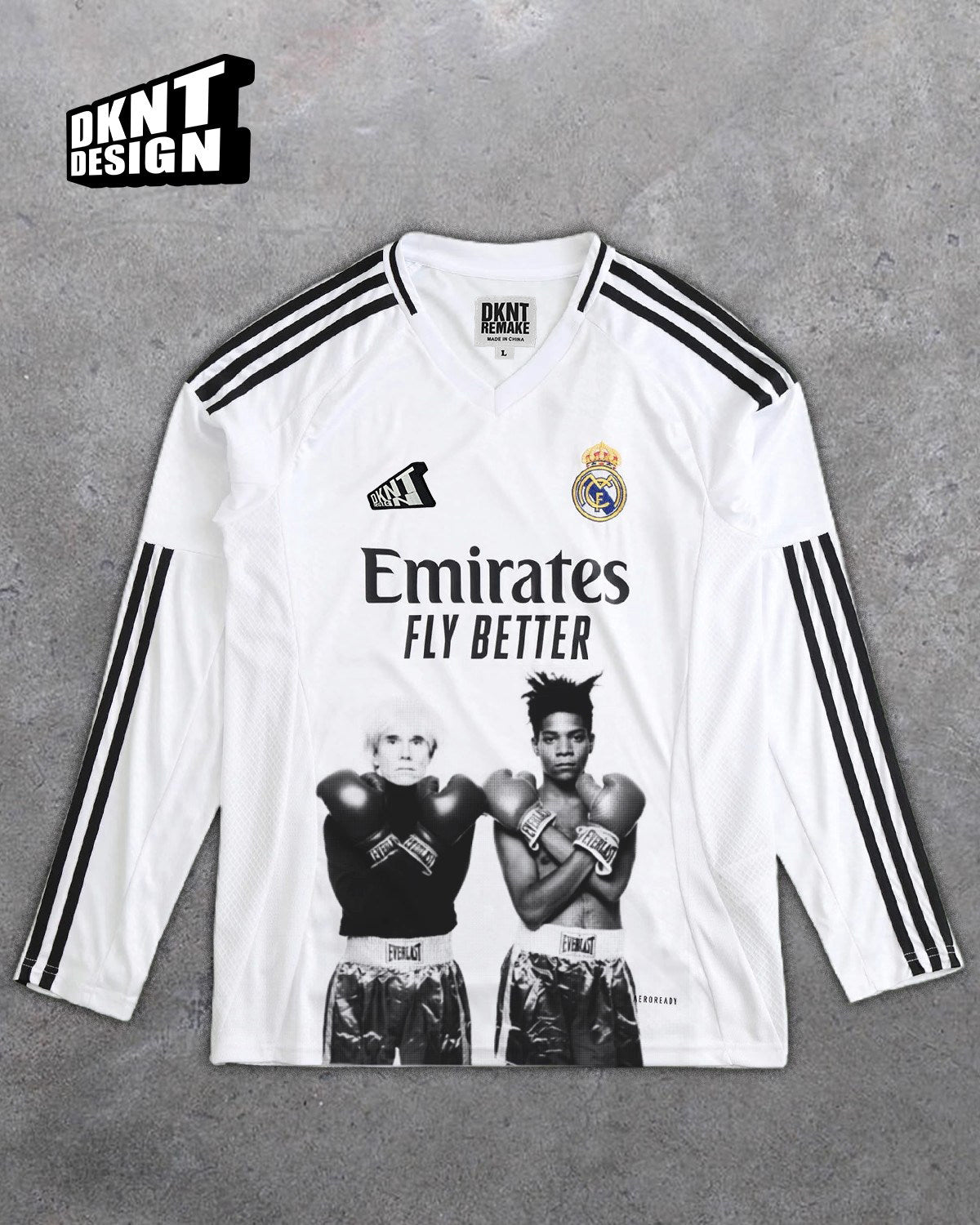 Basquiat Portrait Remake Vintage Jersey