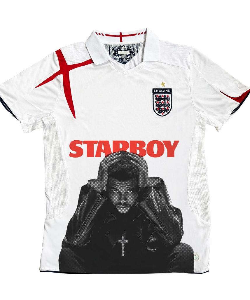 England X The Weeknd Starboy Remake Jersey