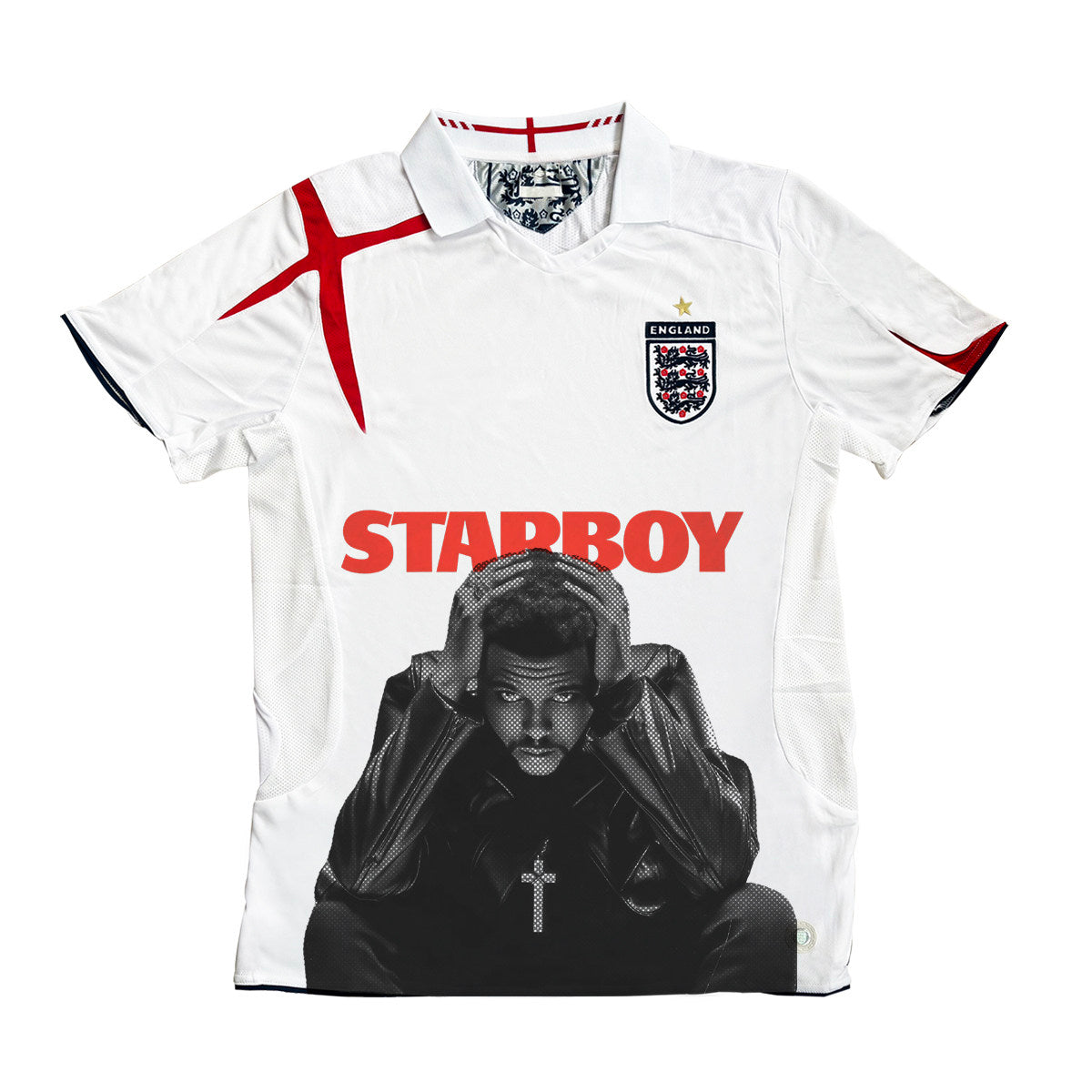 England X The Weeknd Starboy Remake Jersey