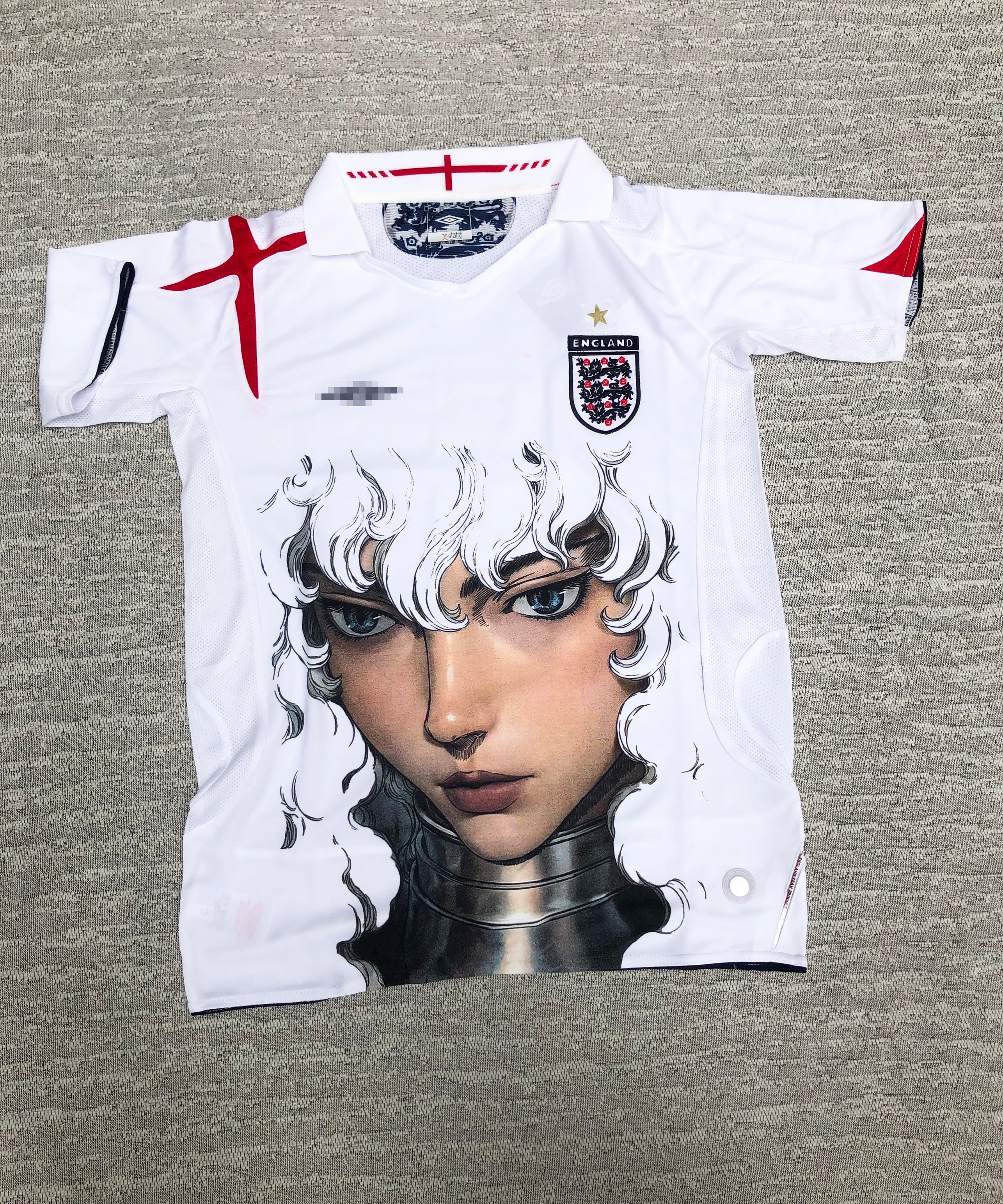 England 06 Home Vintage Jersey X Griffith Sword Wind Legend (Short Sleeve)