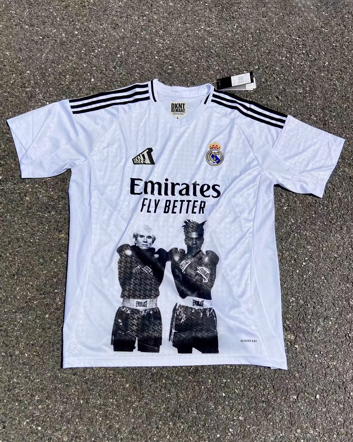 Basquiat Portrait Remake Vintage Jersey