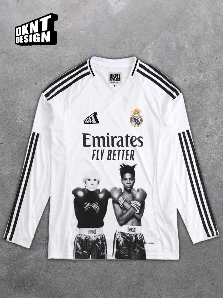 Basquiat Portrait Remake Vintage Jersey