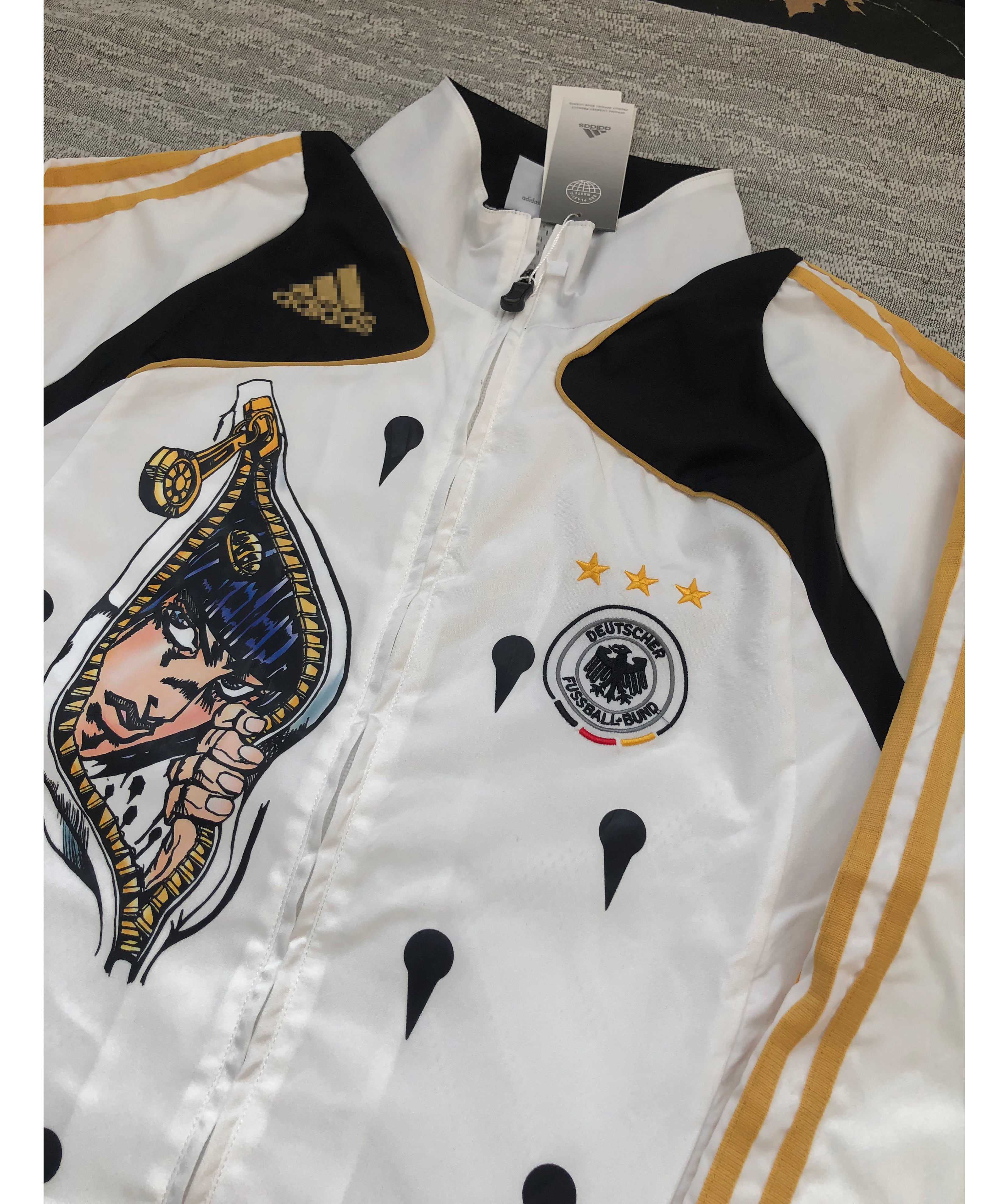 JoJo X Bucciarati Germany Vintage Training Trench Coat