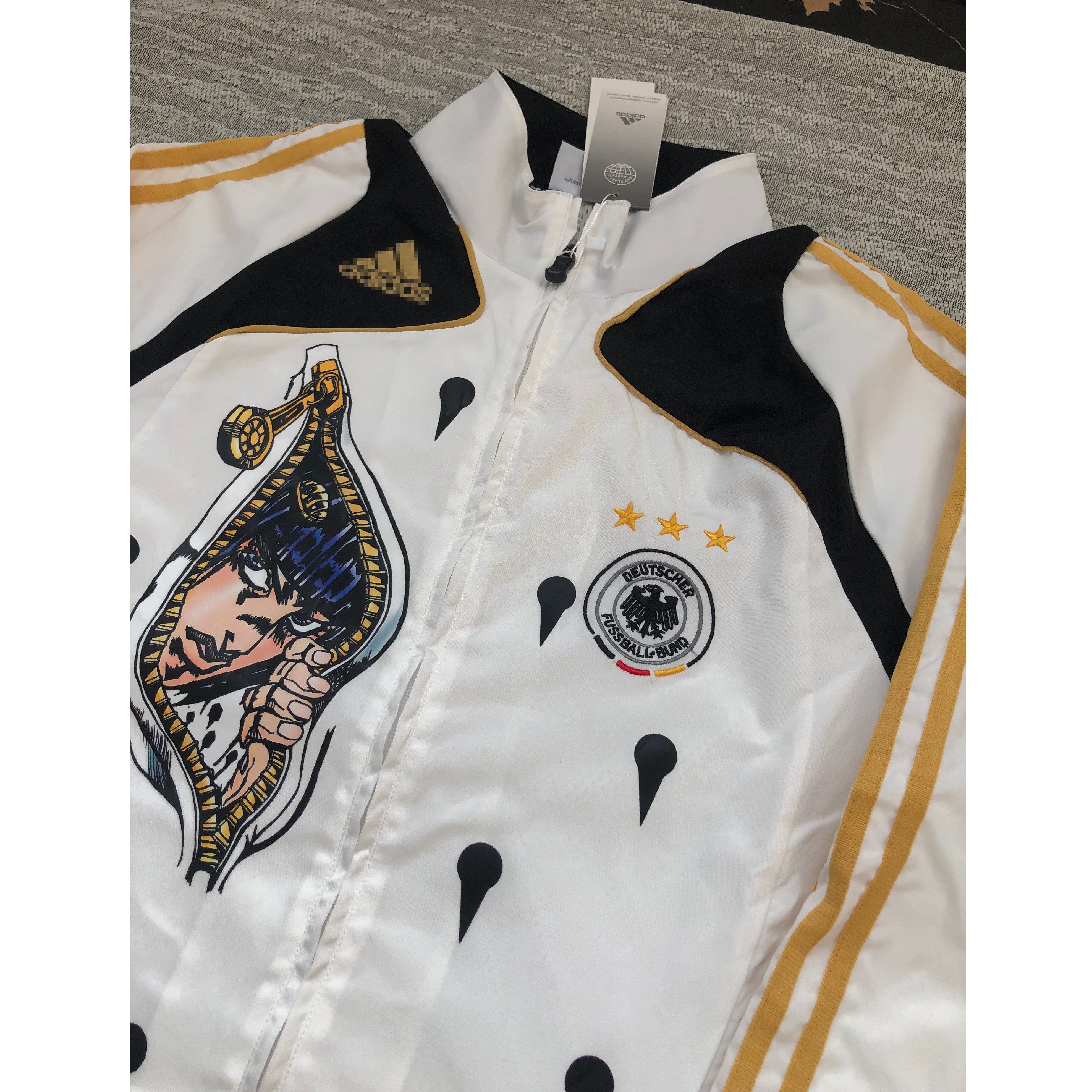 JoJo X Bucciarati Germany Vintage Training Trench Coat