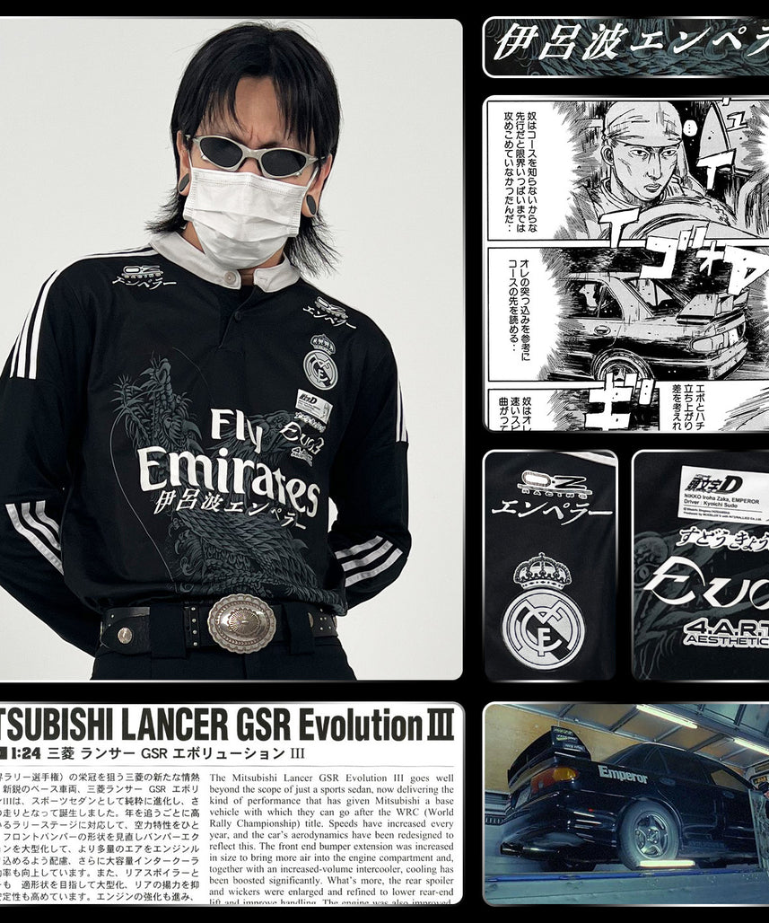 Real Madrid X Keiichi Suto evo3 1415 Black Dragon