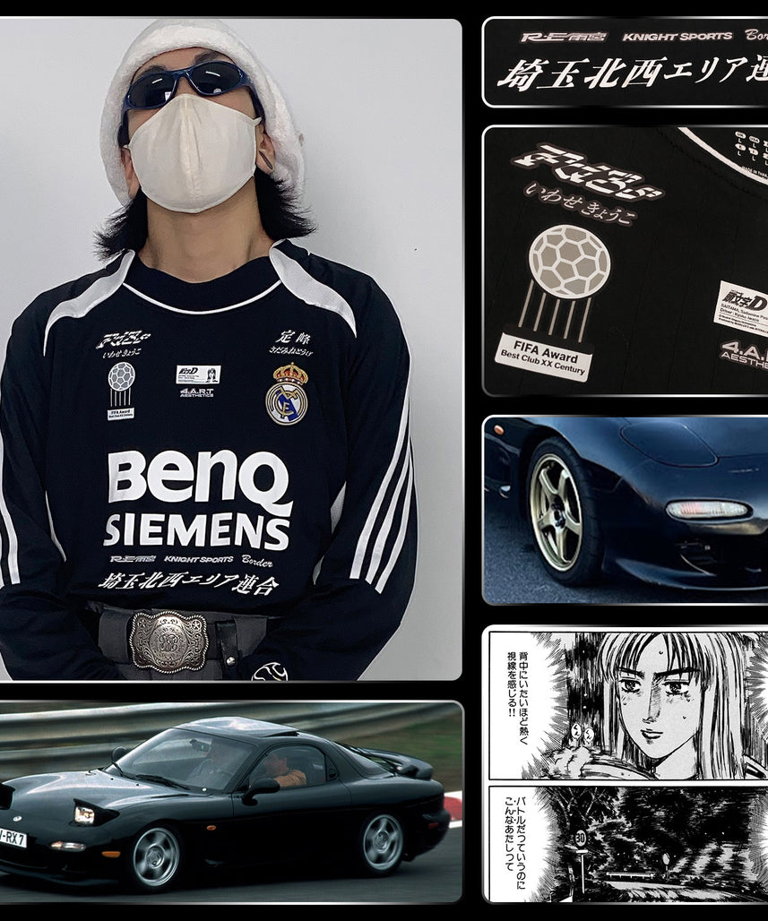 Real Madrid X Dingfeng Iwase Kyoko RX7 Fd3s