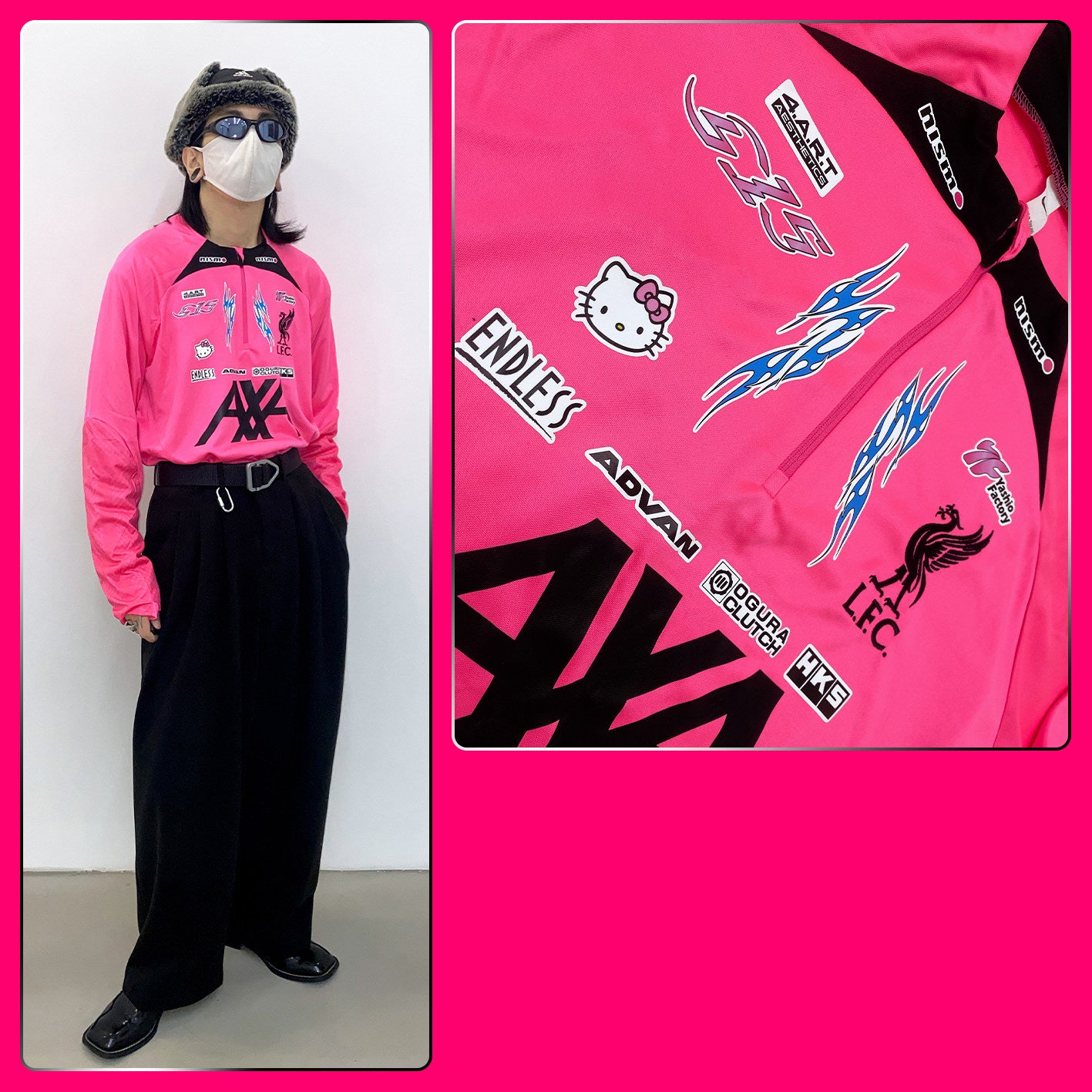 Liverpool X Nissan Pink S15