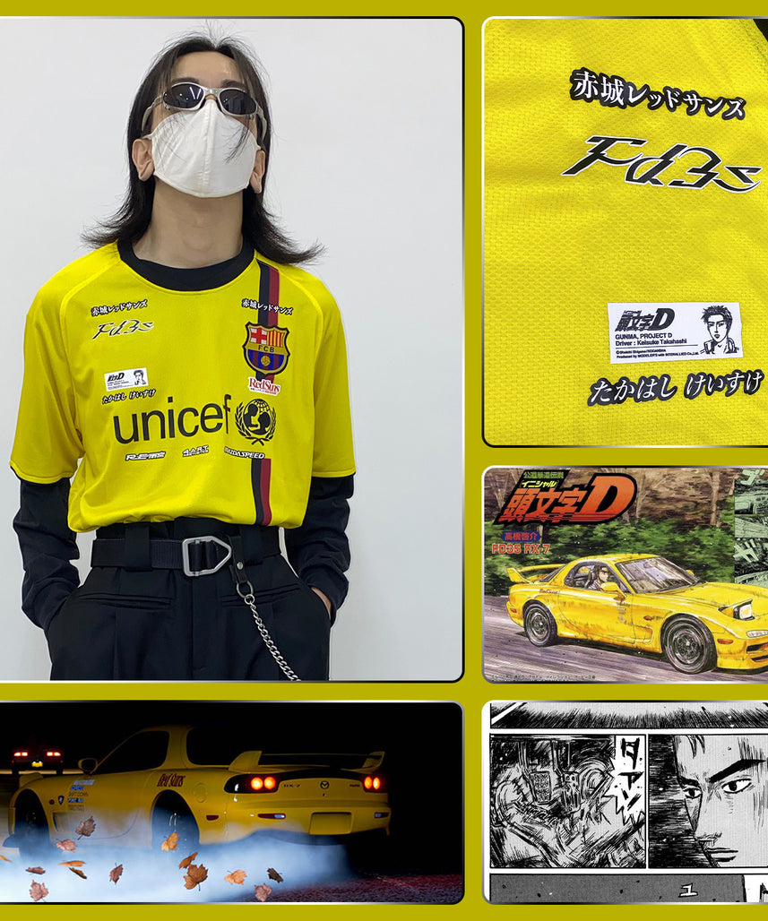 Fc Barcelona X Keisuke Takahashi Mazda RX7 FD3S
