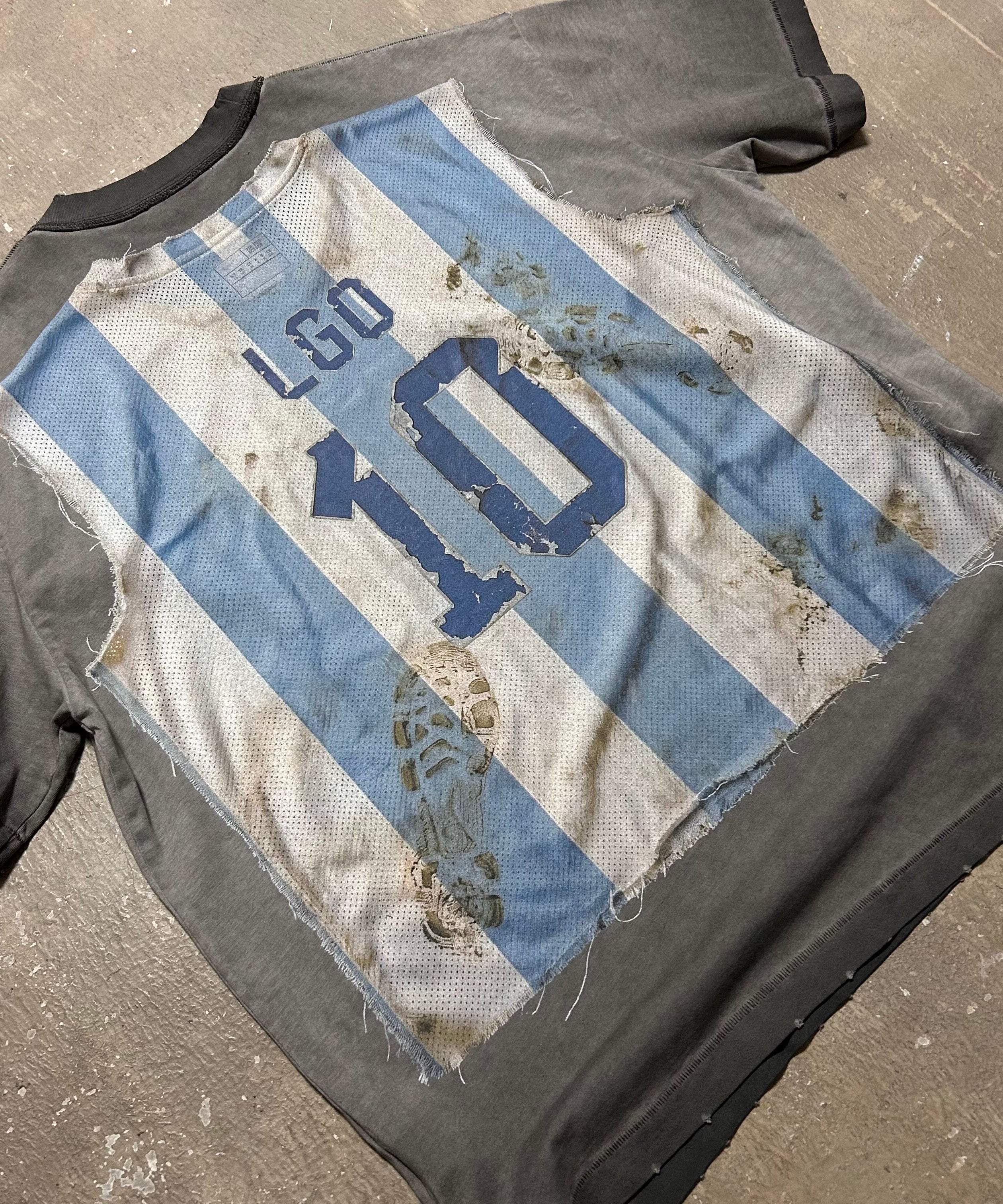 Argentina X Remade FC Distressed Jersey Tee
