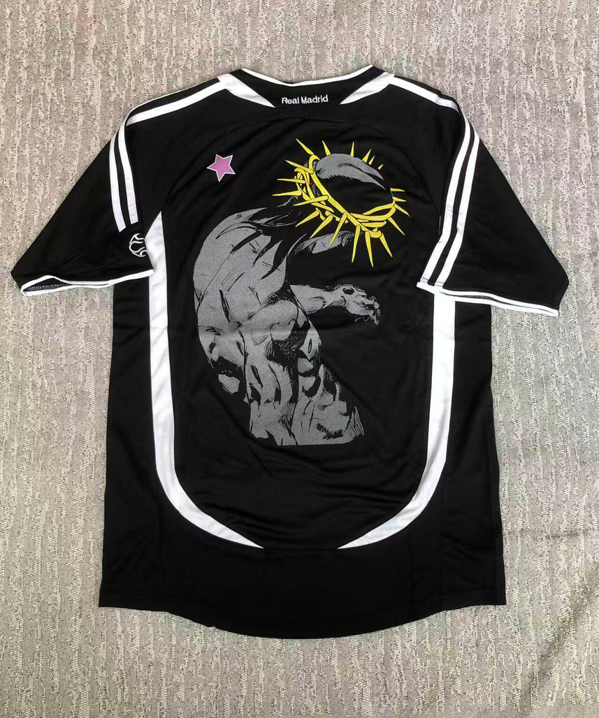 Real Madrid 06/07 Away Retro Jersey — Saint Relics Patchwork (Short Sleeve)