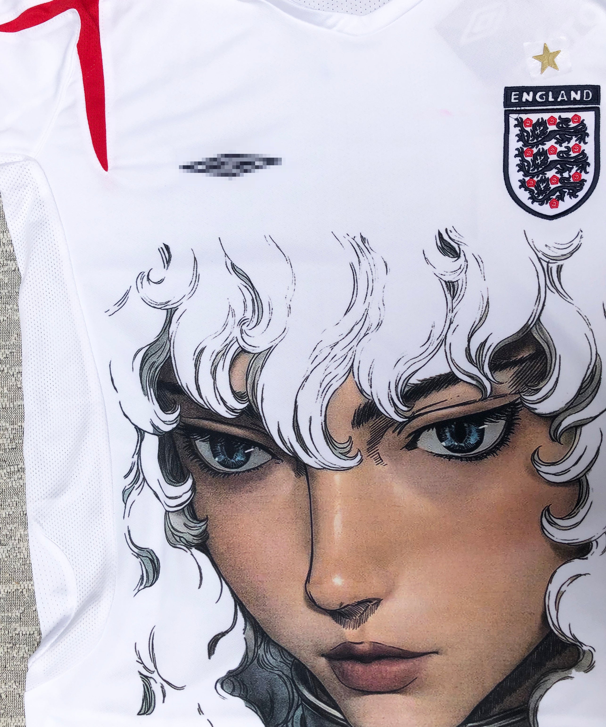England 06 Home Vintage Jersey X Griffith Sword Wind Legend (Short Sleeve)