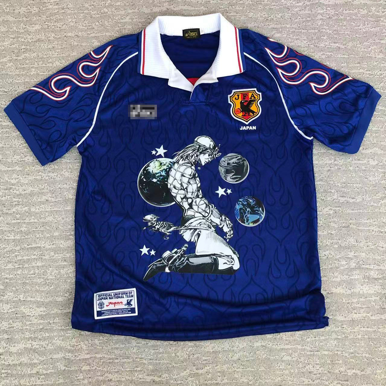 Chelsea Retro Blue Jersey — Diego Flame Edition
