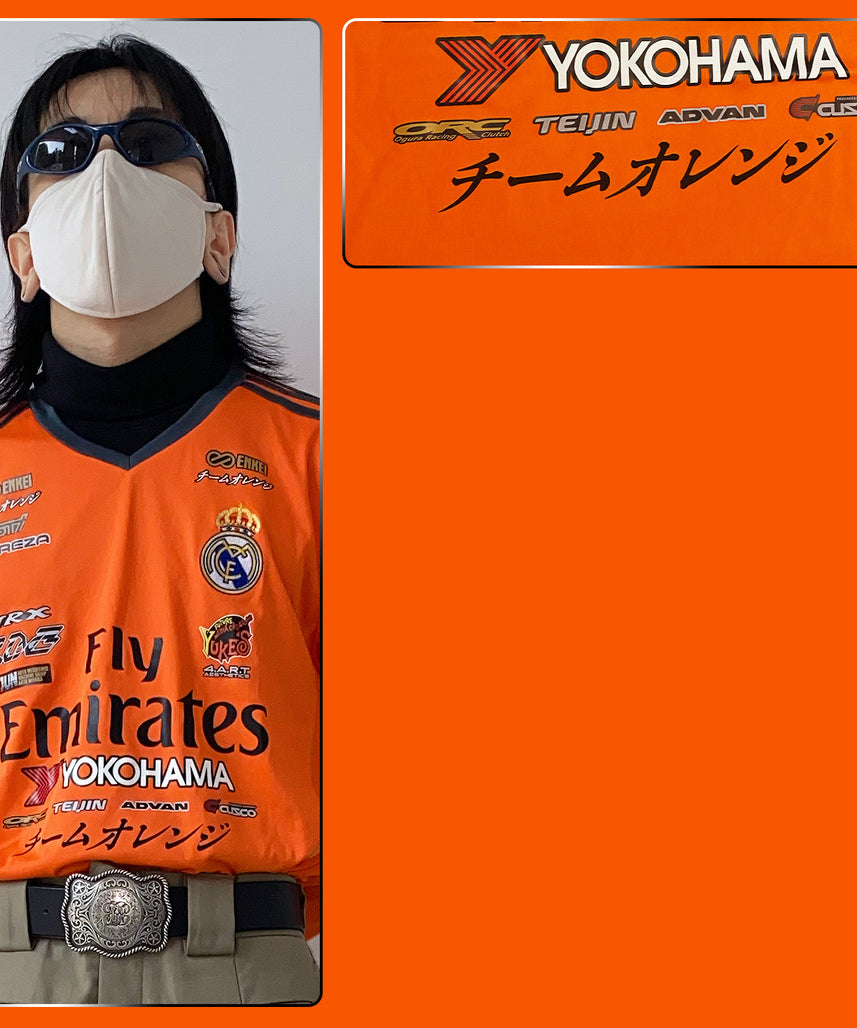 Real Madrid X Subaru SUBARU GDB D1GP Team Orange