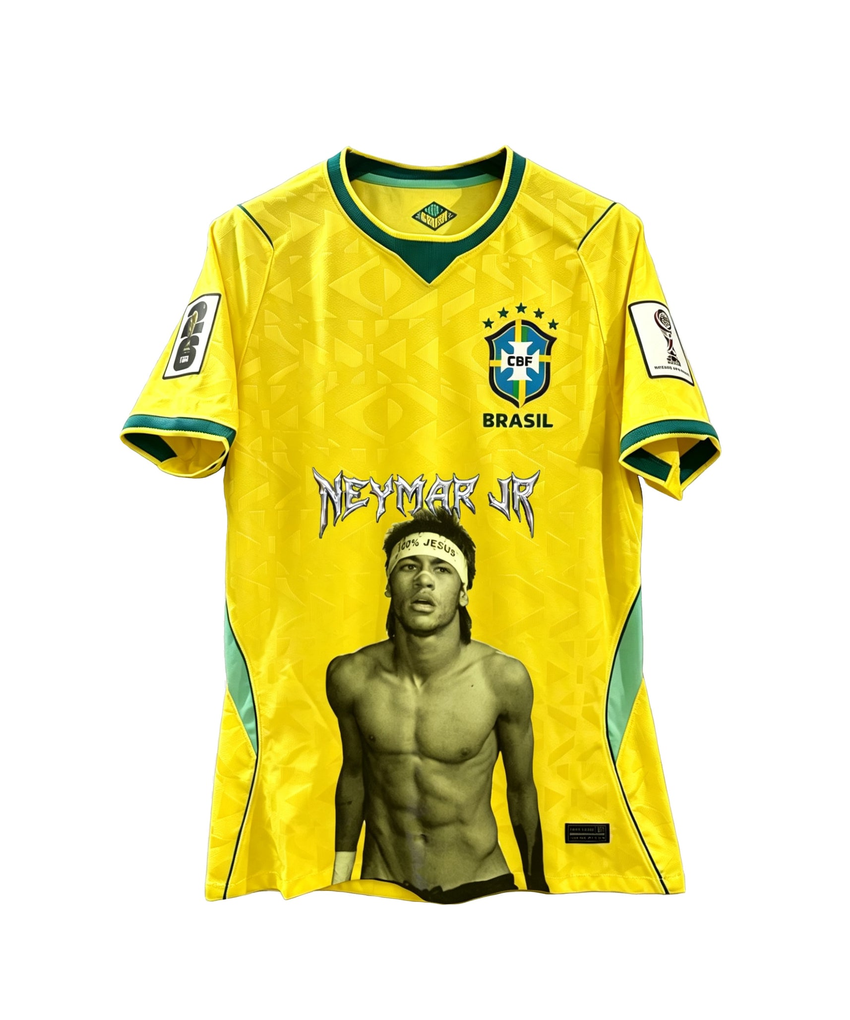 Neymar "100% Jesus" Remake FIFA Jersey