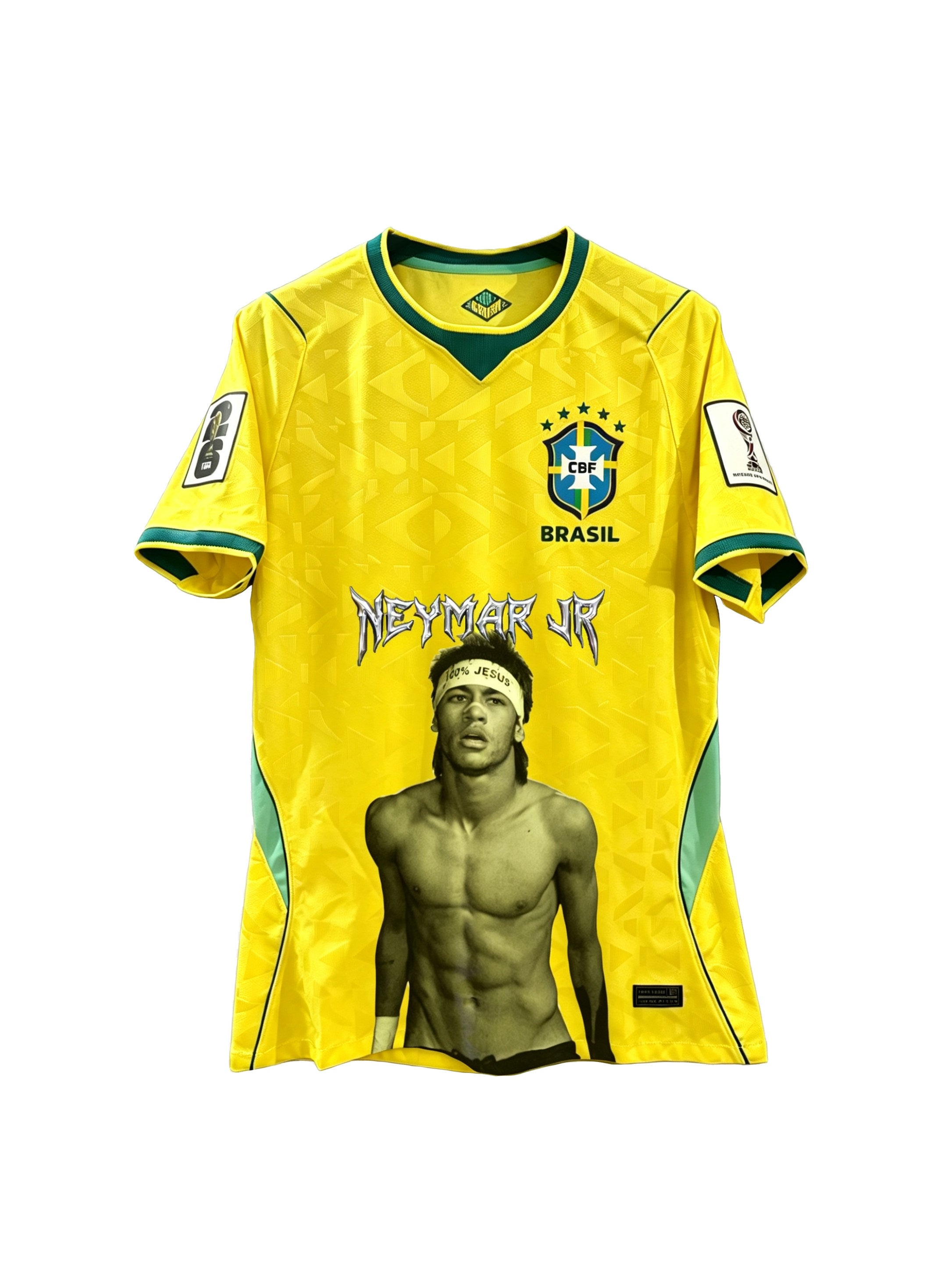 Neymar "100% Jesus" Remake FIFA Jersey