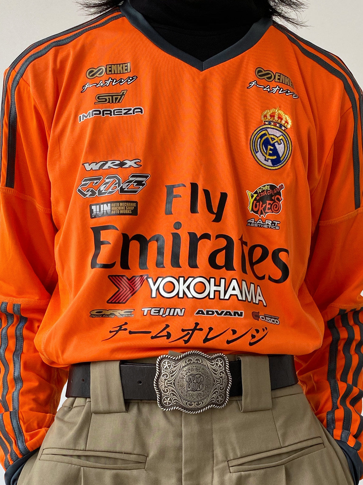 Real Madrid X Subaru SUBARU GDB D1GP Team Orange