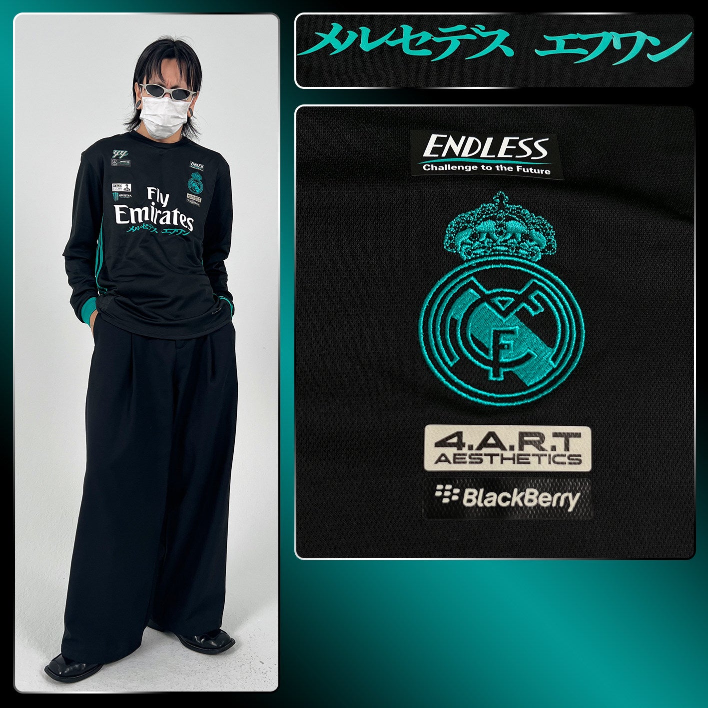 Real Madrid X Mercedes AMG F1 Hamilton No. 44 1718