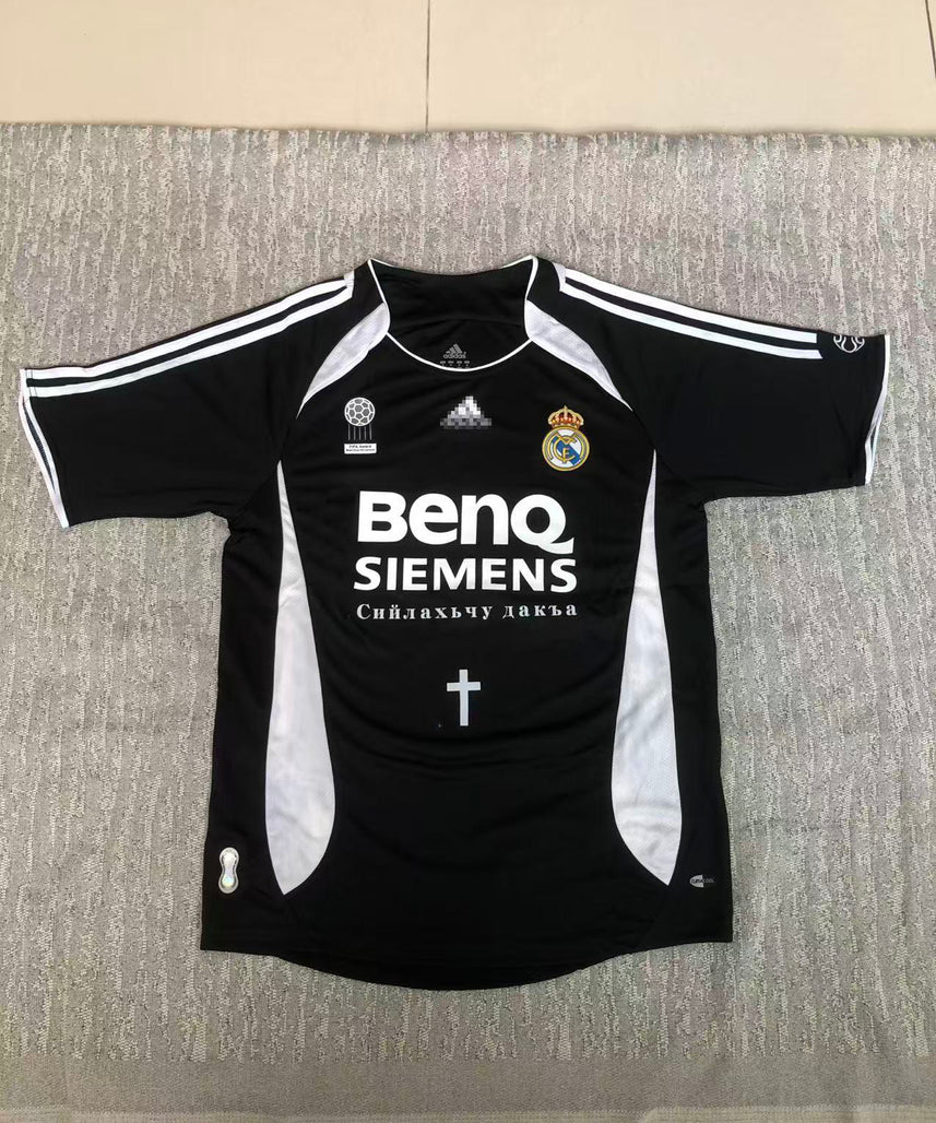 Real Madrid 06/07 Away Retro Jersey — Saint Relics Patchwork (Short Sleeve)