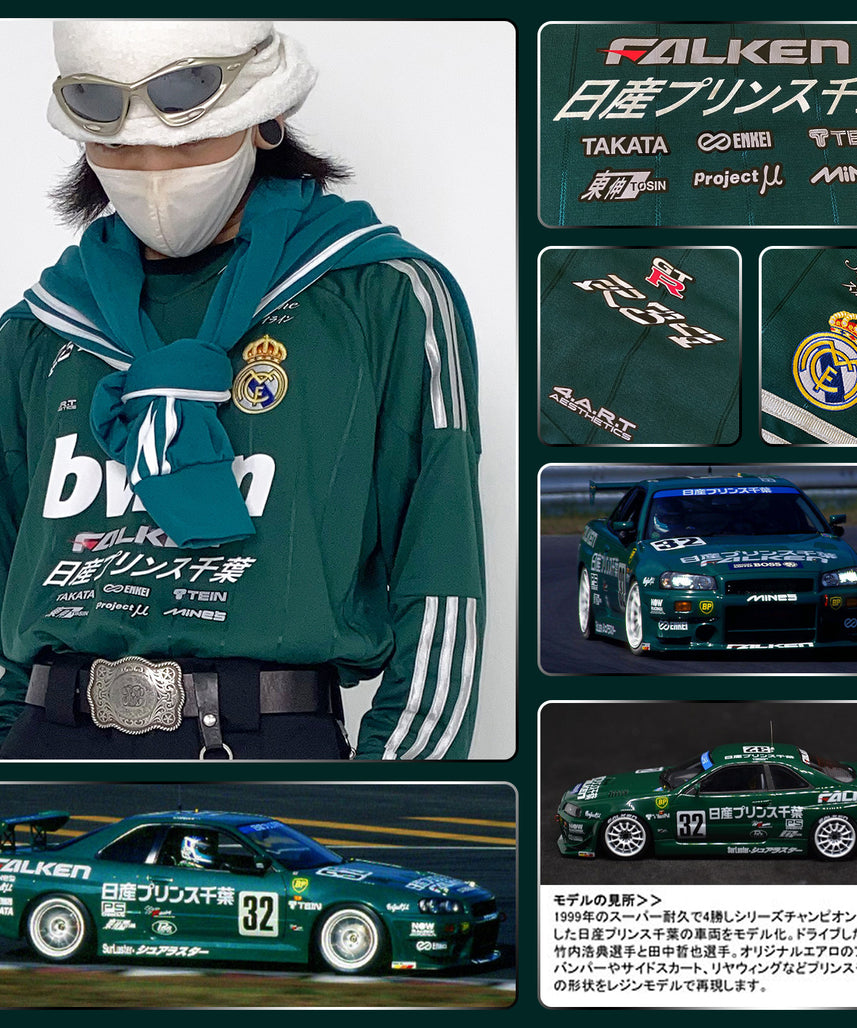 Real Madrid X Nissan Chiba Skyline GTR R34
