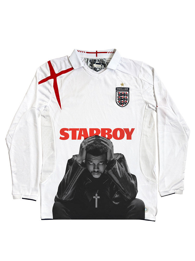 England X The Weeknd Starboy Remake Jersey