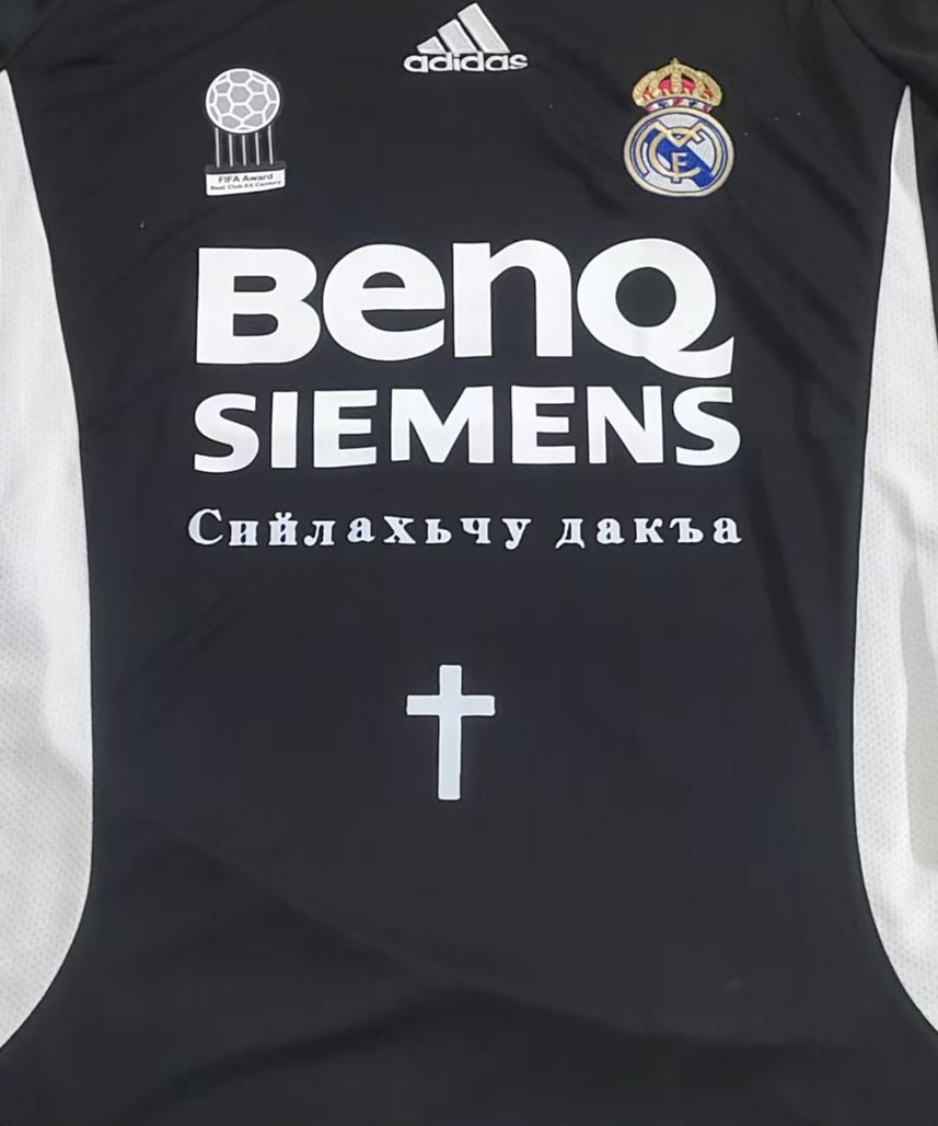 Real Madrid 06/07 Away Retro Jersey — Saint Relics Patchwork