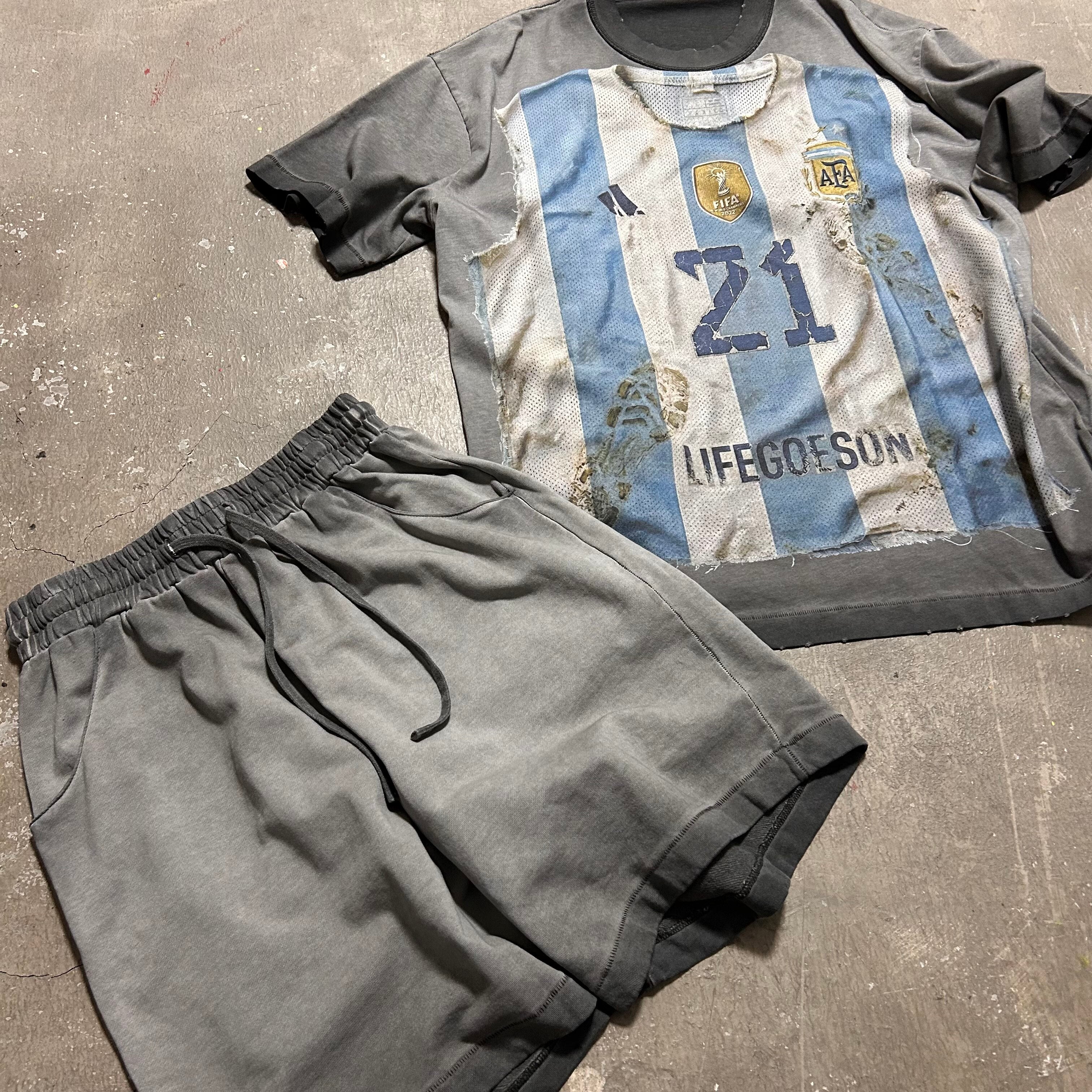 Argentina X Remade FC Distressed Jersey Tee